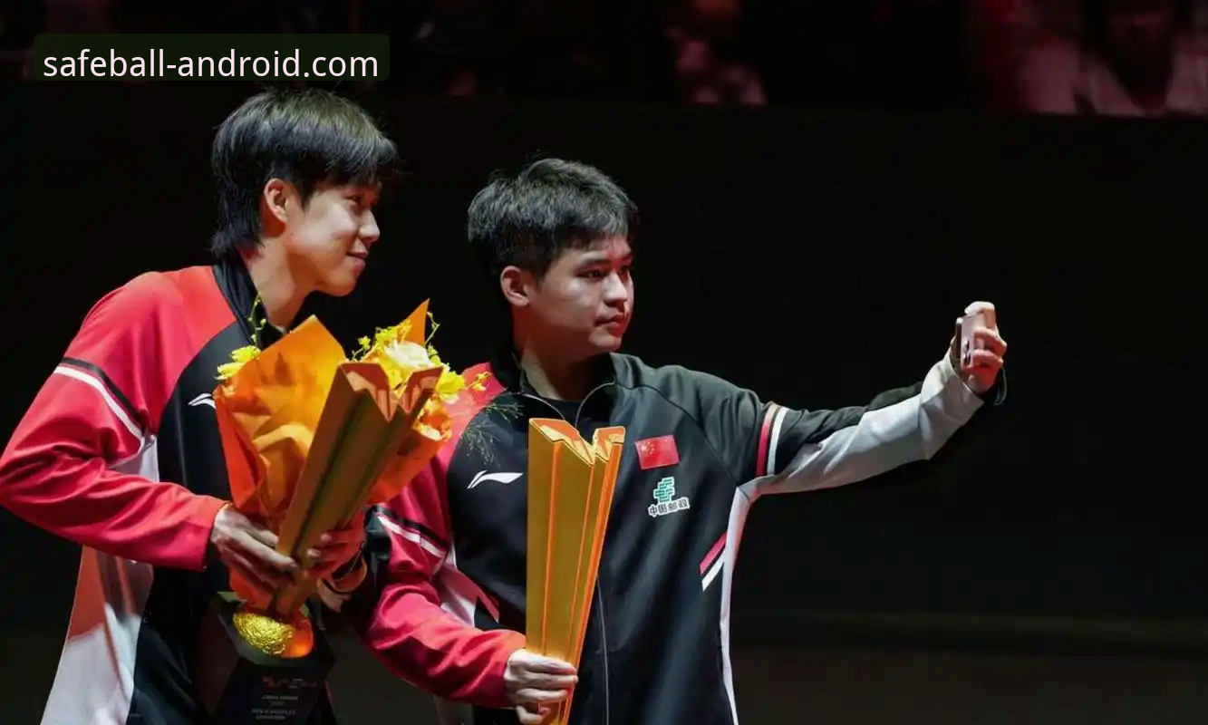 中国男乒vs英格兰：林诗栋横扫vs梁靖崑险胜，玩球体育全程见证